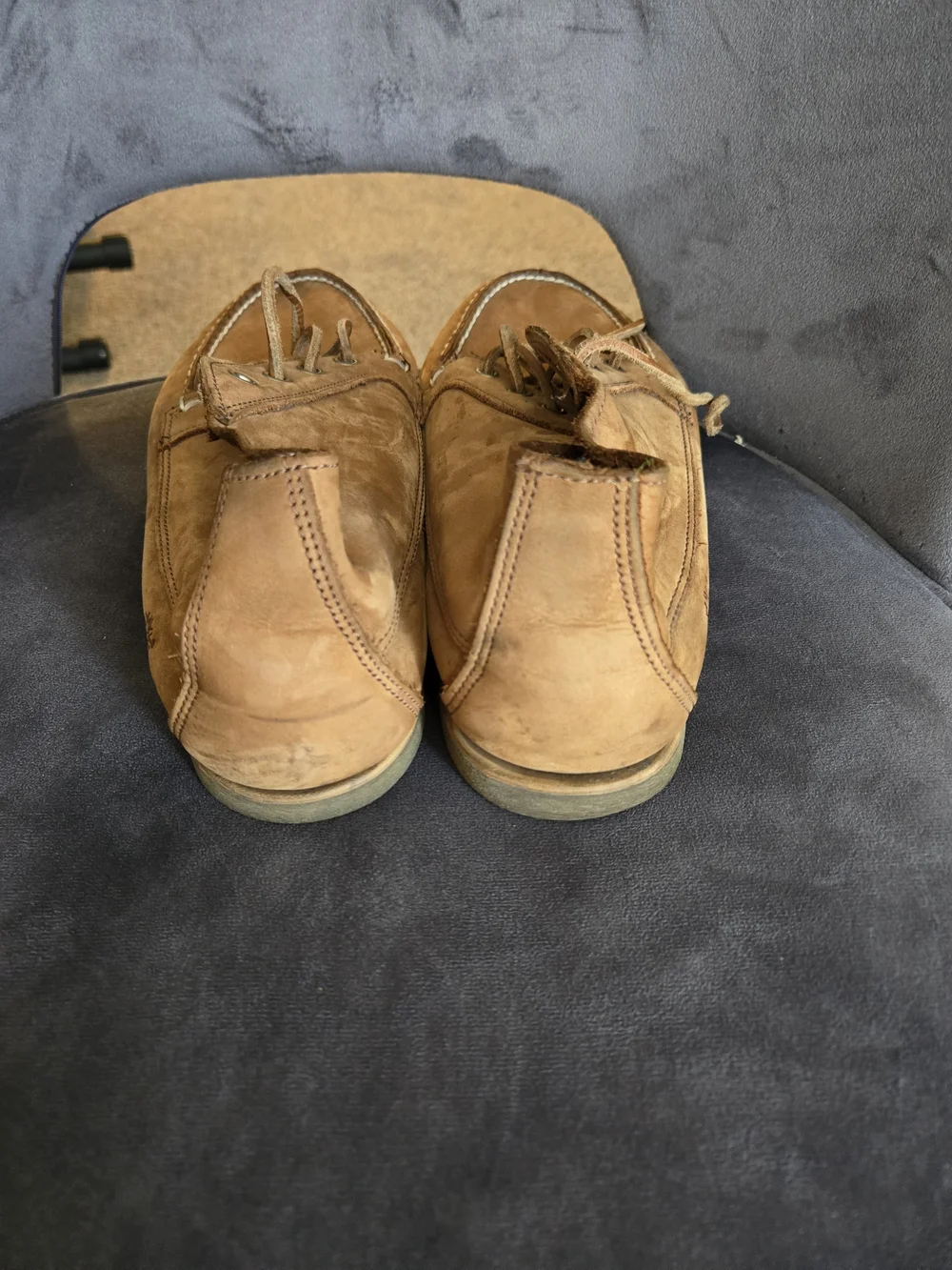 Timberland Men's Tan Leather Chukka Moccasin-Style Boots